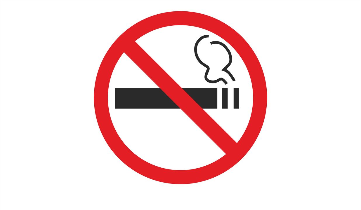 prohibición de fumar cigarros